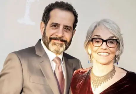 Tony Shalhoub and His Wife