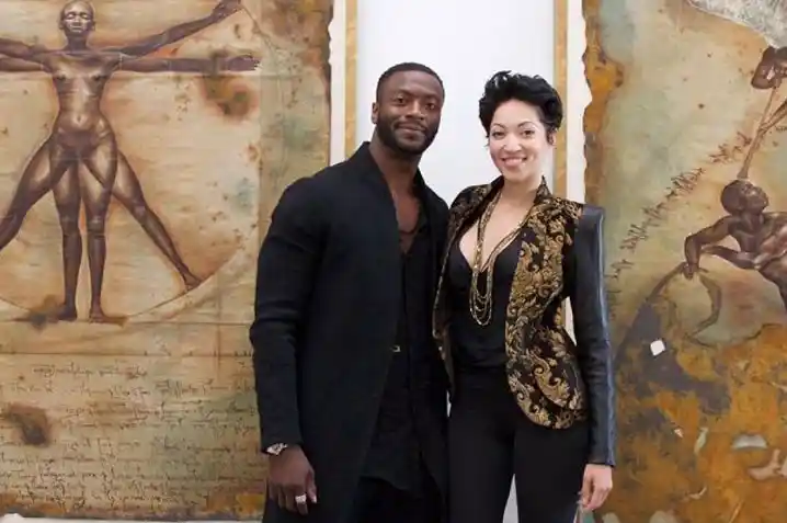 about Aldis Hodge and his alleged wife